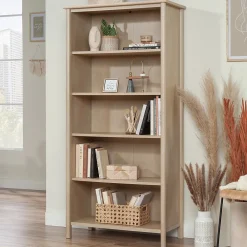 Bookcases*Sauder Whitaker Point 66"H 5-Shelf Bookcase, Natural Maple (429376)