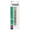 Pens|Schmidt Ink Schmidt 8126 Rollerball Long Capless Refill, Fine, Black, 2 Pack (SC58123)