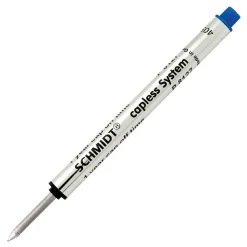 Pens|Schmidt Ink Schmidt 8127 Rollerball Short Capless Refill, Medium, Blue, 2 Pack (SC58132)