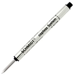 Pens|Schmidt Ink Schmidt 8126 Rollerball Short Capless Refill, Fine, Black, 2 Pack (SC58119)