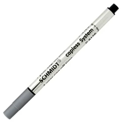 Pens|Schmidt Ink Schmidt 8126 Rollerball Short Capless Refill, Fine, Black, 2 Pack (SC58119)