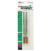Pens|Schmidt Ink Schmidt 888 Safety Ceramic Rollerball Metal Tube Refill, Fits Universal Pens, Fine, Blue, 2 Pack (SC58101)