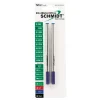 Pens|Schmidt Ink Schmidt 5285 Safety Rolling Tube Needle Point Refill, Fits Most Capped Rollerball Pens, Fine, Blue, 2 Pack (SC58116)