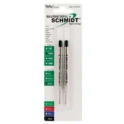 Pens|Schmidt Ink Schmidt P900 Ballpoint TC Ball Parker Style Refill, fits Parker ballpoint pens, Fine, Blue, 2 Pack (SC58140)