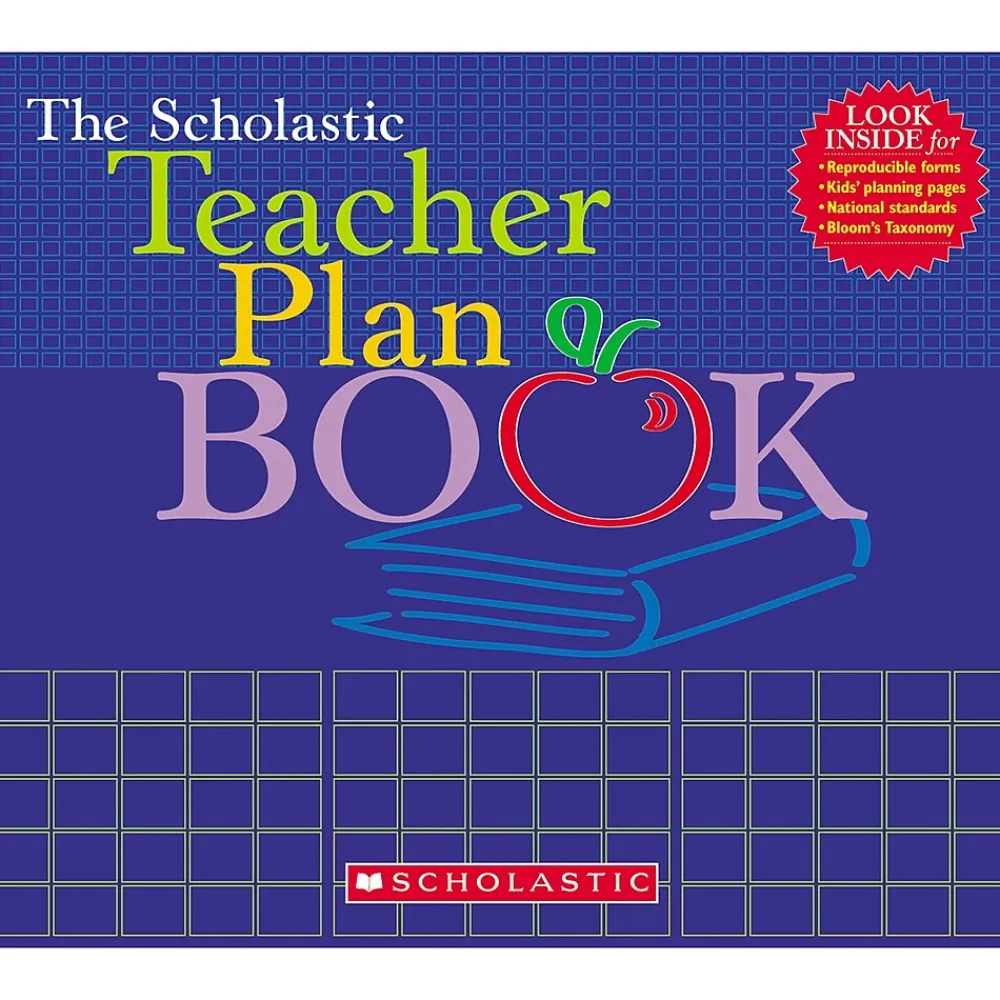 Grade Books*Scholastic Teaching Solutions Teacher Plan Book (Updated), Pack of 2 (SC-0439710561-2)