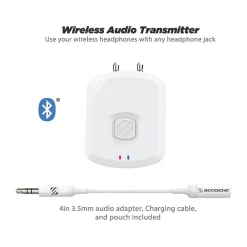 Sale scosche FlyTunes Wireless Bluetooth Audio Transmitter (BTTWT-SP)