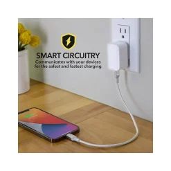 PowerVolt PD35 USB Type-C Wall Charger, White (HPDCC35WT-SP)<scosche