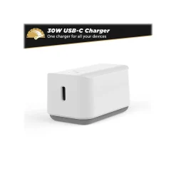 PowerVolt USB-C Fast Wall Charger for Most Smartphones, White (HPDC30WT-SP)<scosche Sale