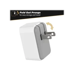 PowerVolt USB-C Fast Wall Charger for Most Smartphones, White (HPDC30WT-SP)<scosche Sale