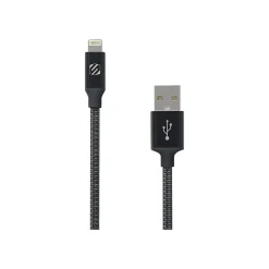strikeLINE Premium Lightning USB Cable for iPhone/iPad/iPod Touch, Space Gray (I3B4SG)<scosche Discount