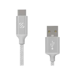 StrikeLine Premium 4' USB A Male/C Male, Silver (CAB4SR)<scosche Discount