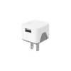 SuperCUBE Flip 12 Watt USB Wall Charger, White (USBH121WT)<scosche Clearance