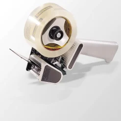 Discount Scotch 2" Handheld Packing Tape Dispenser, Gray/Silver (H180)