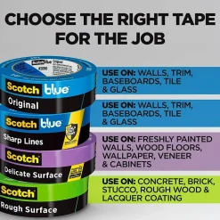 Online Scotch Blue Original Painter's Tape Value Pack, 1.88