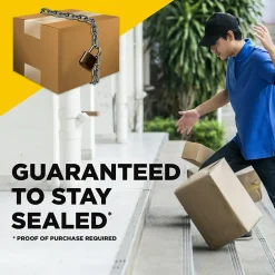 Discount Scotch Box Lock Packaging Tape, 1.88 in x 38.2 yds. (3950S-RD-SR)