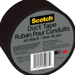 Discount Scotch Duct Tape, 1.88" x 20 yds., Black (920-BLK-C)