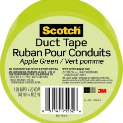 Best Scotch Duct Tape, 1.88" x 20 yds., Green (920-GRN-C)