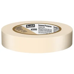 Hot Scotch ® General Purpose Masking Tape, Tan, 0.94 in x 60.1 yd (2050-24AP)