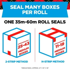 Sale Scotch Heavy Duty Heavy Duty Packing Tape with Dispenser, 1.88