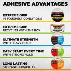 Discount Scotch Heavy Duty Packing Tape with Dispenser, 1.88