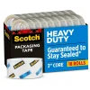 Online Scotch Heavy Duty Packing Tape, 1.88" x 54.6 yds., Clear, 18/Pack (385018CP)