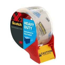 Discount Scotch Heavy Duty Shipping Packaging Tape, 1.88 in x 38.2 yds., 2 Pack (3850S-21RD-3GC)