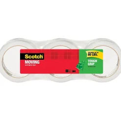 Discount Scotch Packing Tape, 1.88" x 43.7 yds., Clear, 3/Pack (3500-40-3)