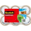 New Scotch Packing Tape, 1.88" x 49.6 yds., Clear, 6/Pack (3750G6)