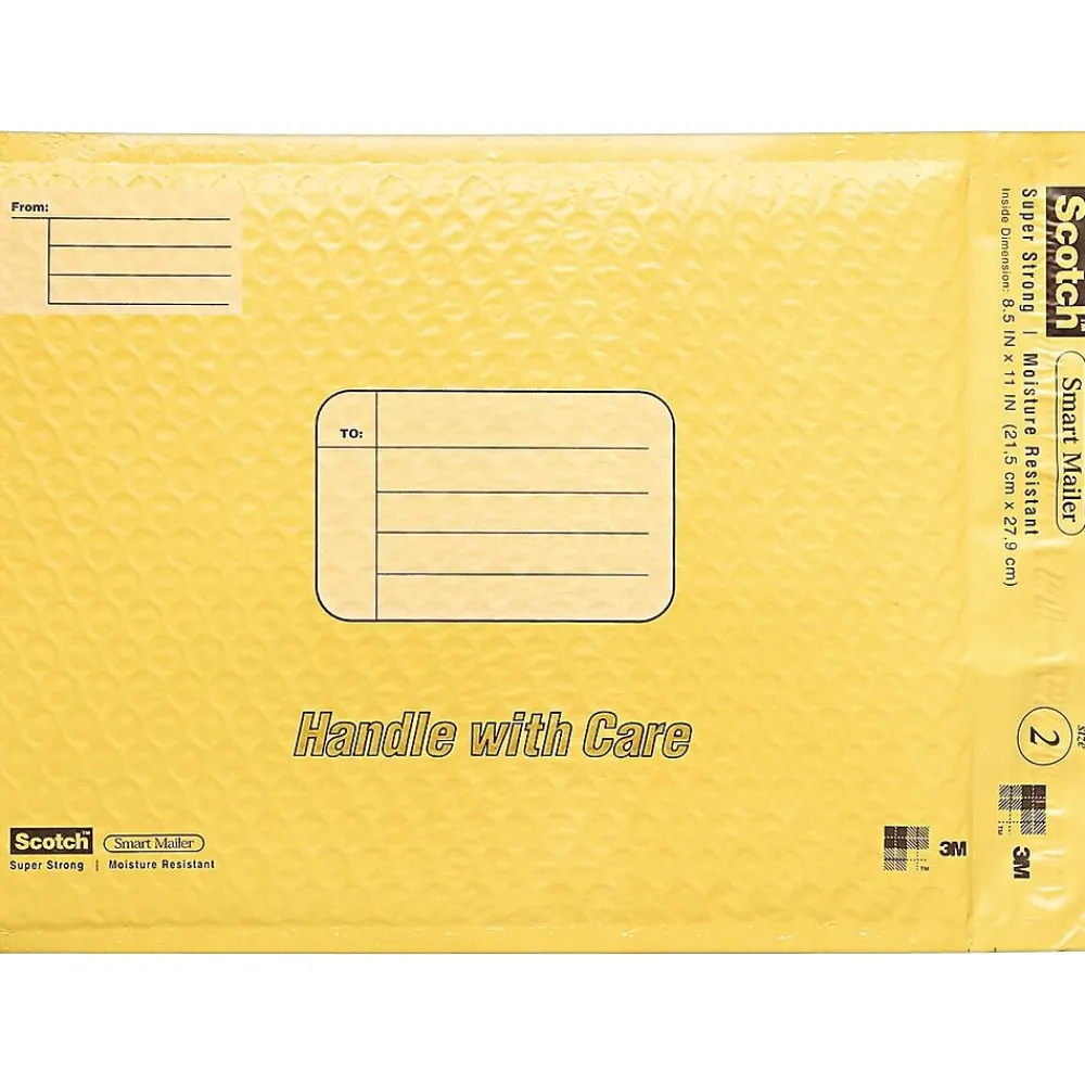 Hot Scotch ™ Poly Bubble Mailer, 8.5" x 11.25" (8914-ESF)