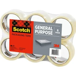 Outlet Scotch Shipping Packing Tape, 1.88