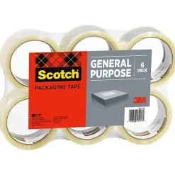 Outlet Scotch Shipping Packing Tape, 1.88