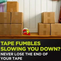 Scotch Sure Start Heavy Duty Packing Tape, 1.88