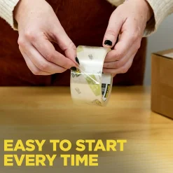 Outlet Scotch Sure-Start Packing Tape with Dispenser, 1.88