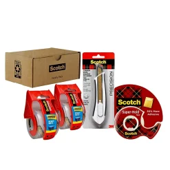 Best Scotch Variety Pack Shipping, Assorted Sizes, 2 Shipping Tapes, 1 Super-Hold, 1 Precision Cutter (SIOC)