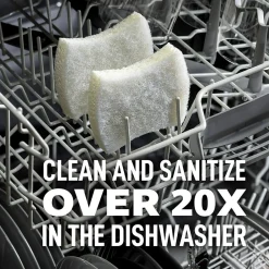 Greener Clean Scrub Sponge, Tan, 3/Pack (97033)<Scotch-Brite Online