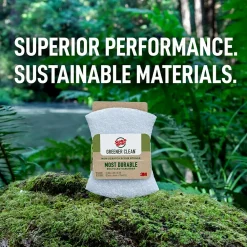 Greener Clean Scrub Sponge, Tan, 3/Pack (97033)<Scotch-Brite Online