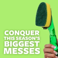 Heavy Duty Dishwand, Green/Yellow (650-4)<Scotch-Brite