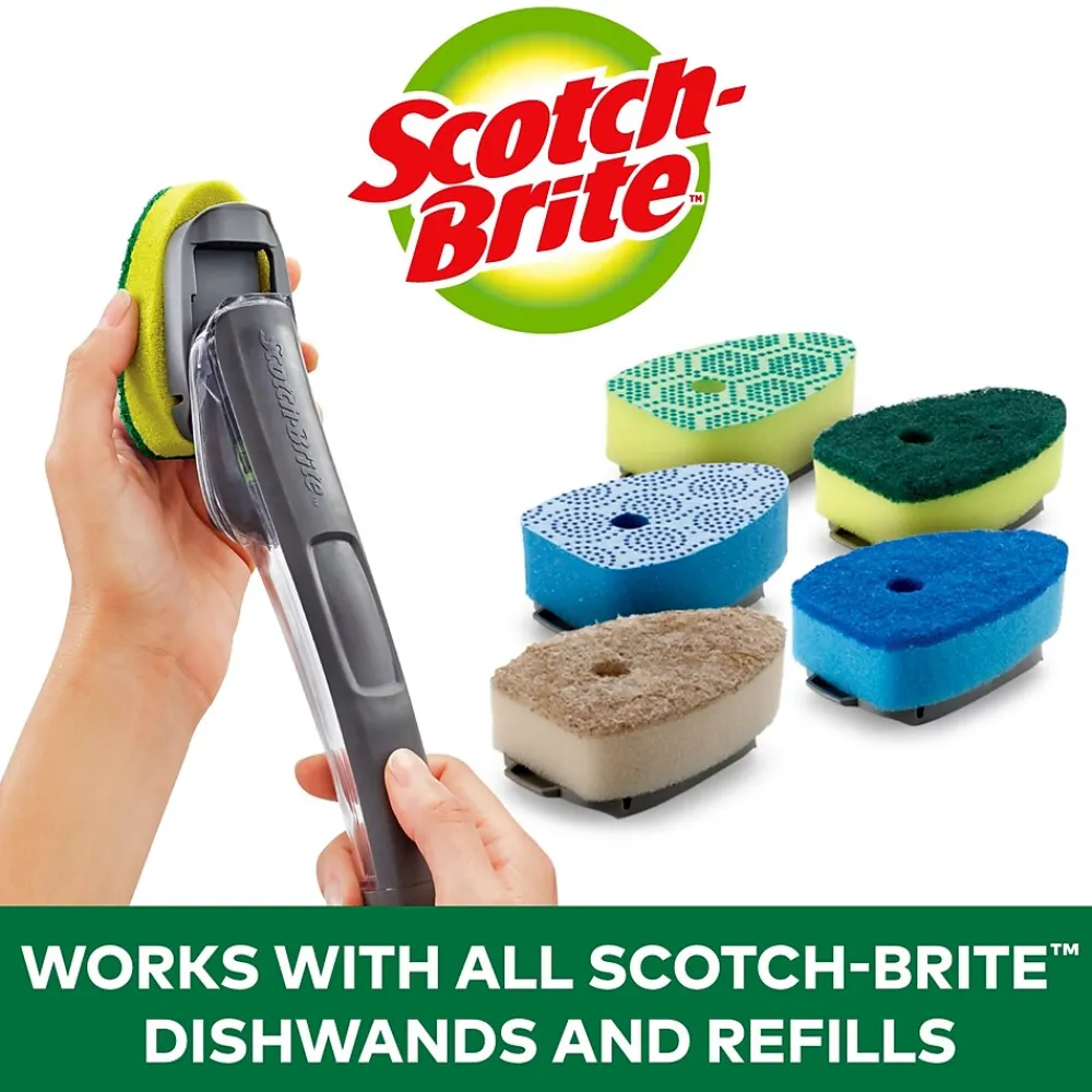 Heavy Duty Dishwand Refills, 2/Pack (481-7-RSC)<Scotch-Brite Best
