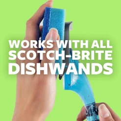 Non-Scratch Dishwand Refill, Blue, 2/Pack (483-12)<Scotch-Brite