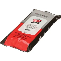 Stainless Steel Hood Degreaser Wipes, 30/Pack, 6 Packs/Case (SS-WIPES)<Scotch-Brite Online
