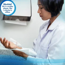 Scott Control Plus+ Slimfold Recycled Multifold Paper Towels, 1-ply, 90 Sheets/Pack, 24 Packs/Carton (04442)