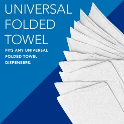 Scott Essential Recycled Multifold Paper Towels, 1-ply, 250 Sheets/Pack, 16 Packs/Carton (01804)