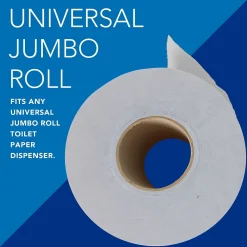 Essential Recycled Jumbo Toilet Paper, 2-ply, White, 12 Rolls/Case (67805)<Scott Sale