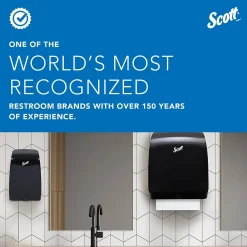 Scott Essential Recycled Hardwound Paper Towels, 1-ply, 1000 ft./Roll, 12 Rolls/Carton (01000)