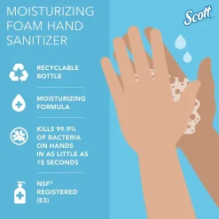 Pro Foaming Hand Sanitizer Refill, Fresh Scent, 1000 mL., 6/Carton (91560)<Scott Discount