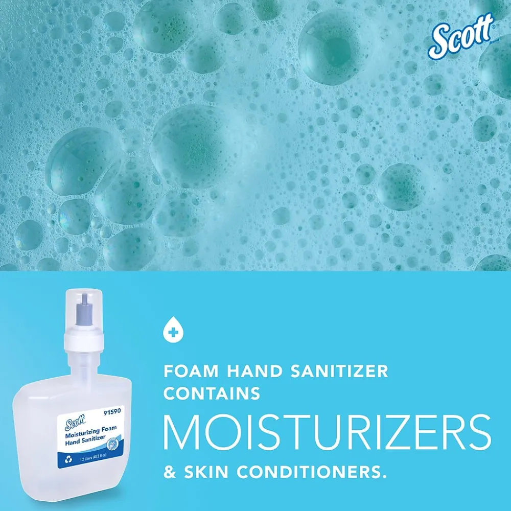 Pro Foaming Hand Sanitizer Refill, Fresh Scent, 1200 mL., 2/Carton (91590)<Scott Best