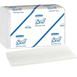 Scott Pro fold Recycled Multifold Paper Towels, 1-ply, 175 Sheets/Pack, 25 Packs/Carton (01960)