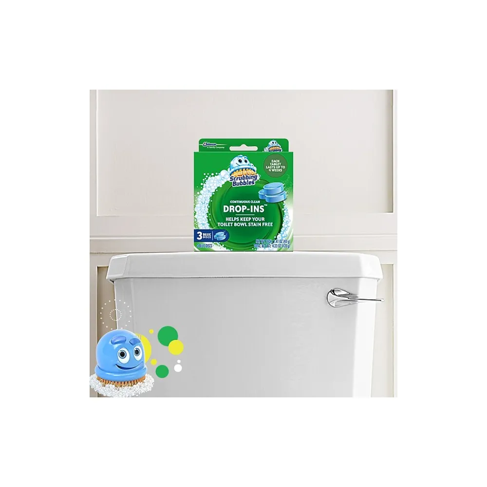 Drop-Ins Toilet Cleaning Tablets, 5/Pack (307946)<Scrubbing bubbles Discount