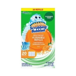 Fresh Brush Toilet Cleaning System Refill, Citrus Scent, 20/Pack (301802)<Scrubbing bubbles Discount