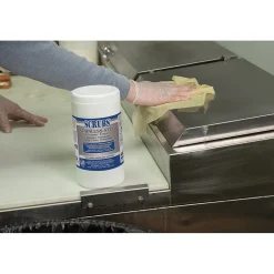 Stainless Steel Cleaner Polish Dual-Sided 9.75" x 10.5" Wipes, 30/Pack (ITW91930)<Scrubs Sale